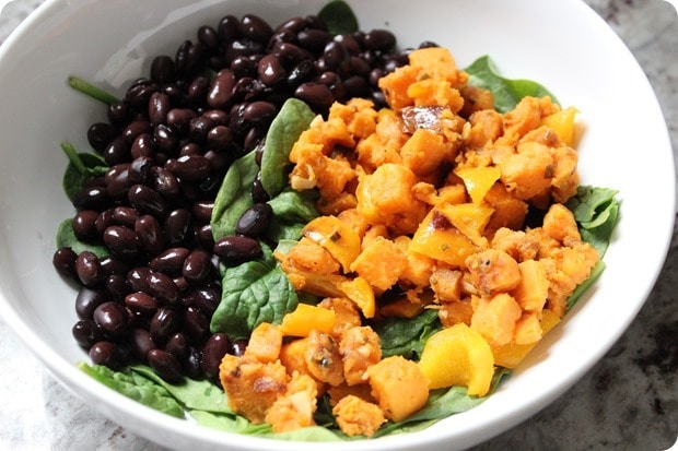 sweet potato black bean bowl