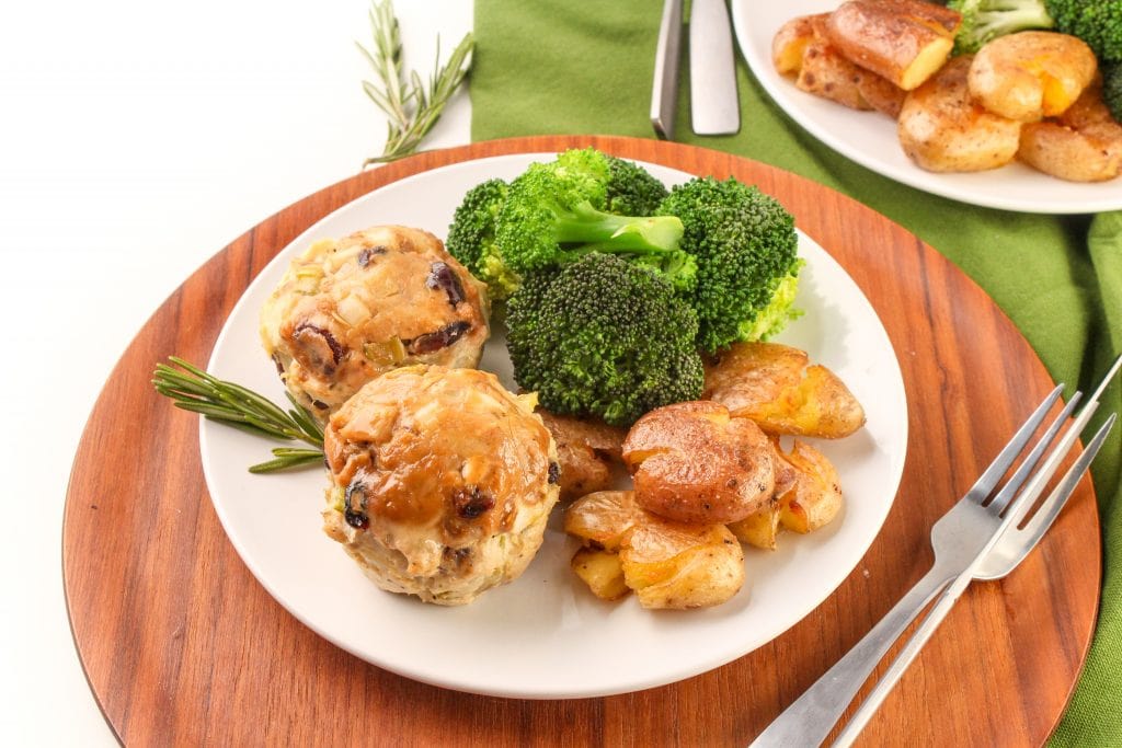 turkey dijon mini meatloaf muffins